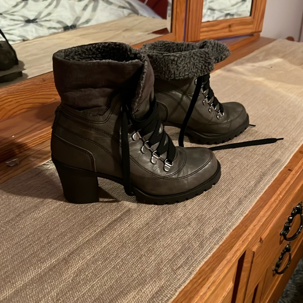 Boots ankle buckle brand